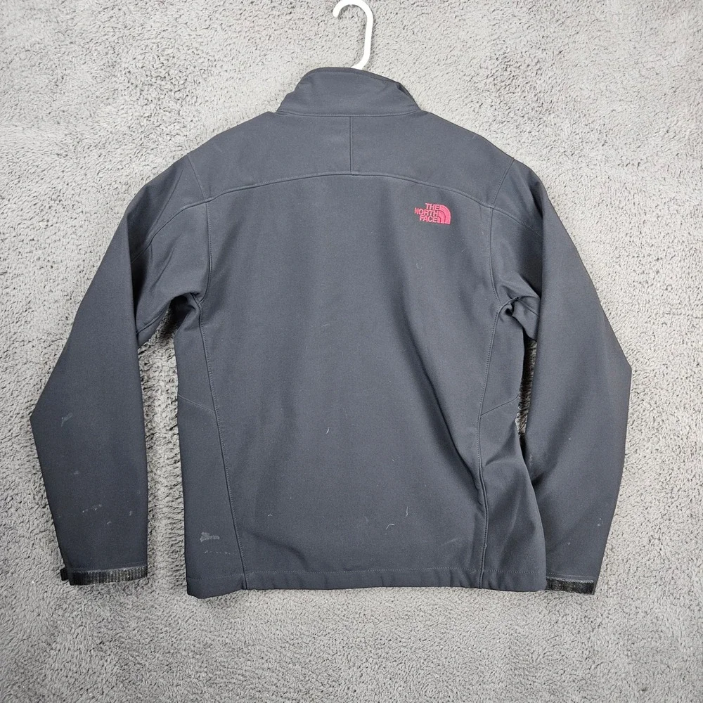 The North Face Mens Apex Bionic Softshell Jacket Black Pink T183 Size M